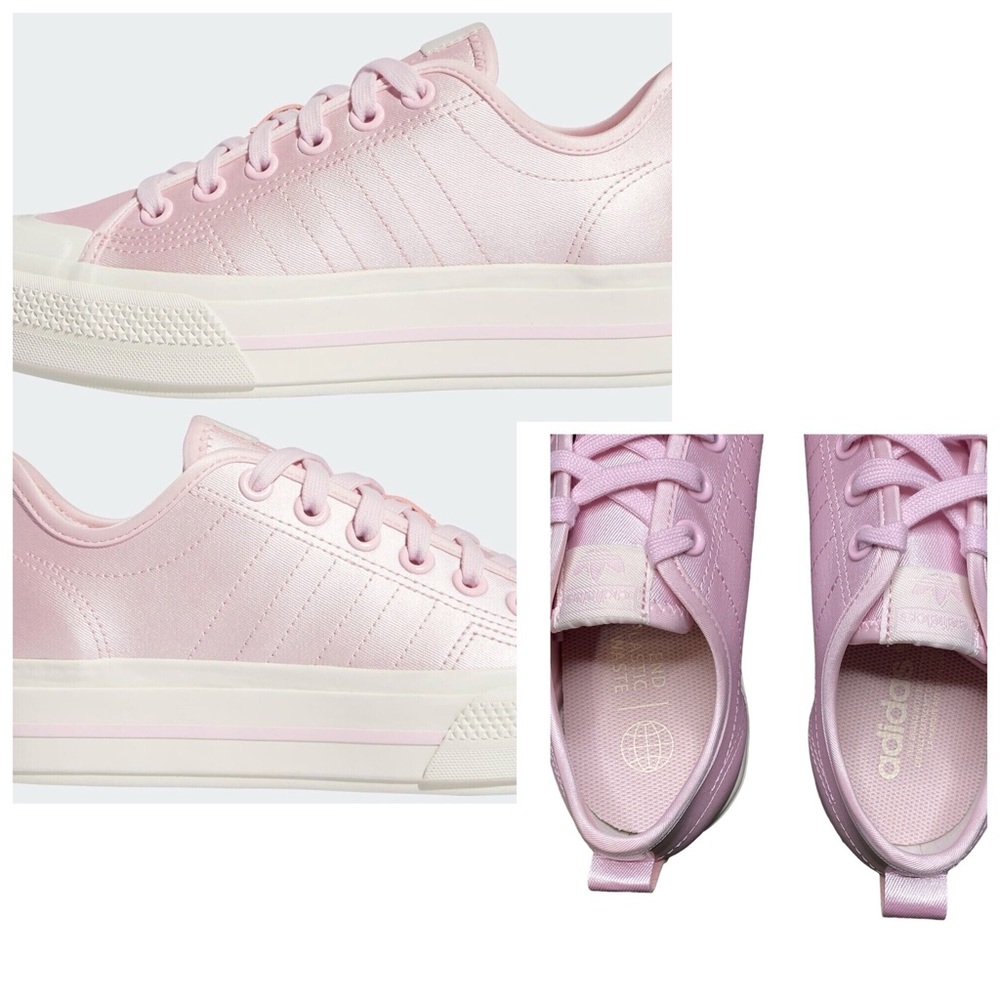 Adidas satin pink platform - Picture 3 of 4